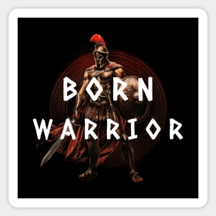 Born Warrior Rome Roman Empire Roman Legion Solider Sticker